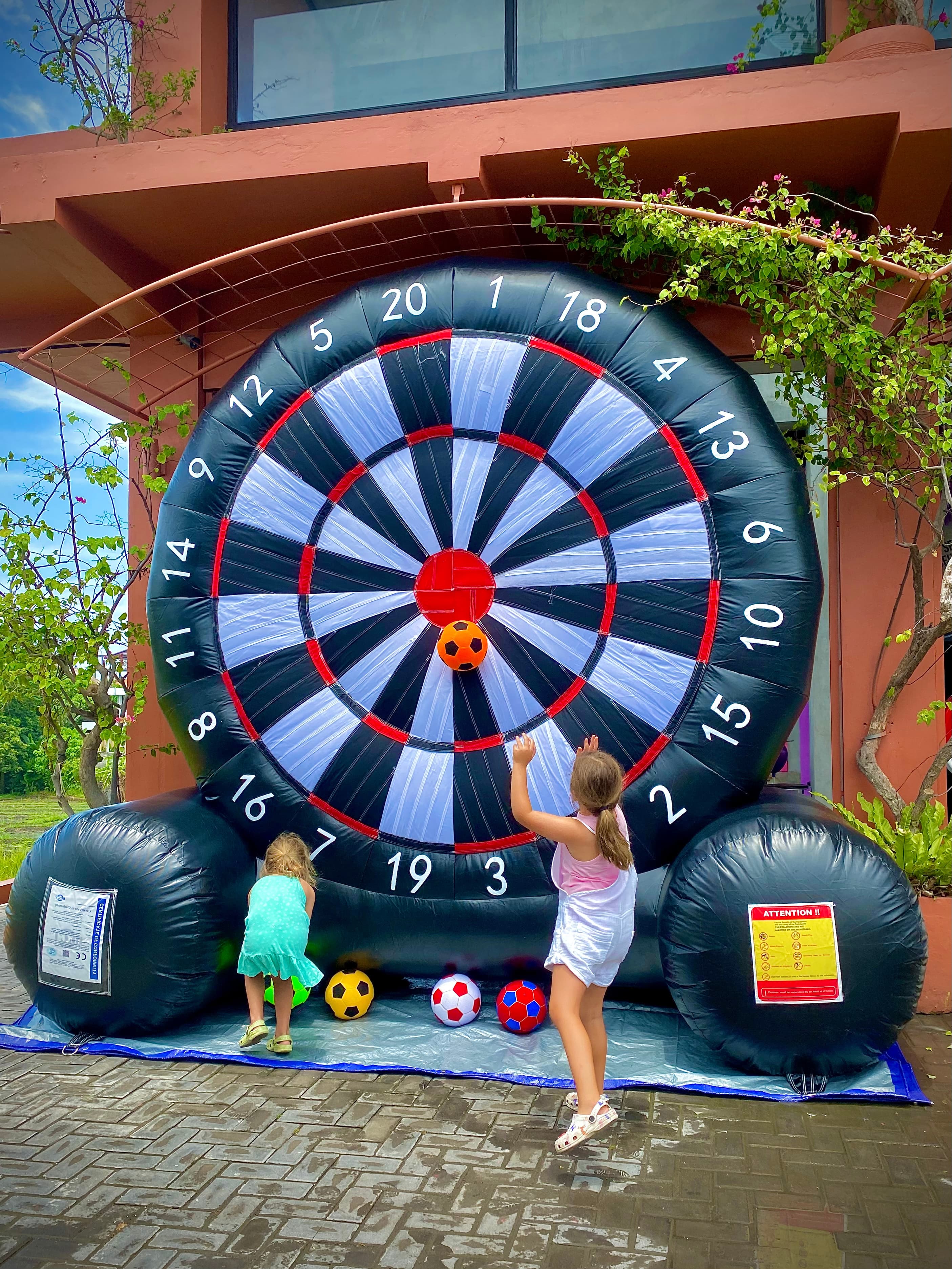 Giant Football Dart Board