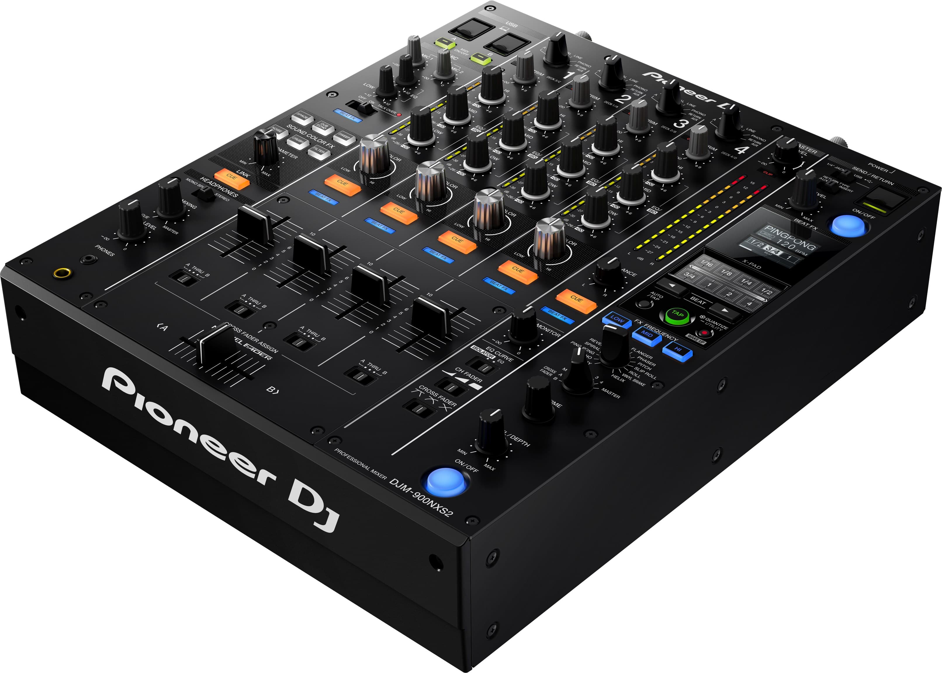 DJM-900NXS2 — 4-Channel Pro DJ Mixer