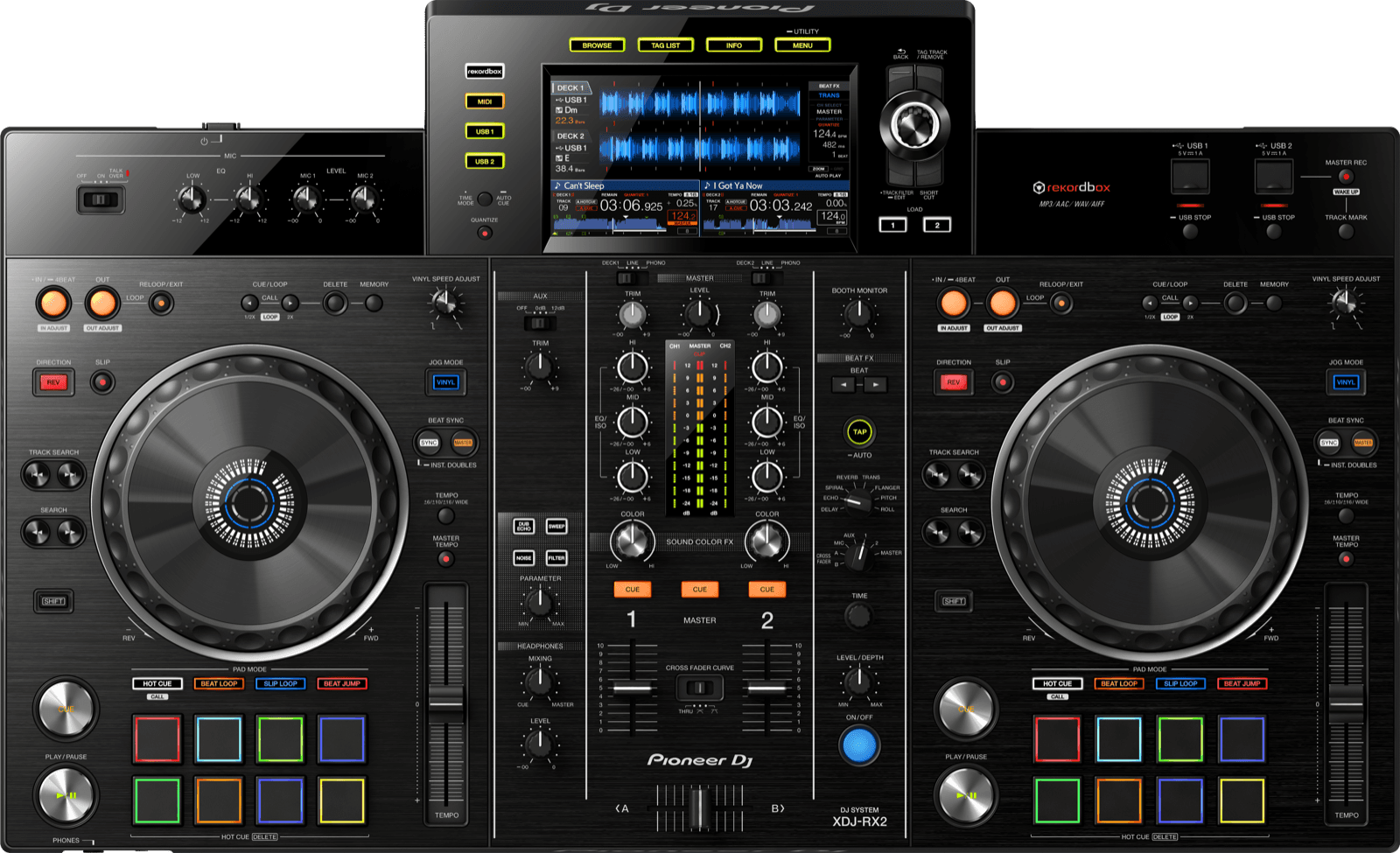Pioneer XDJ-RX2 — 2-Channel Performance DJ System
